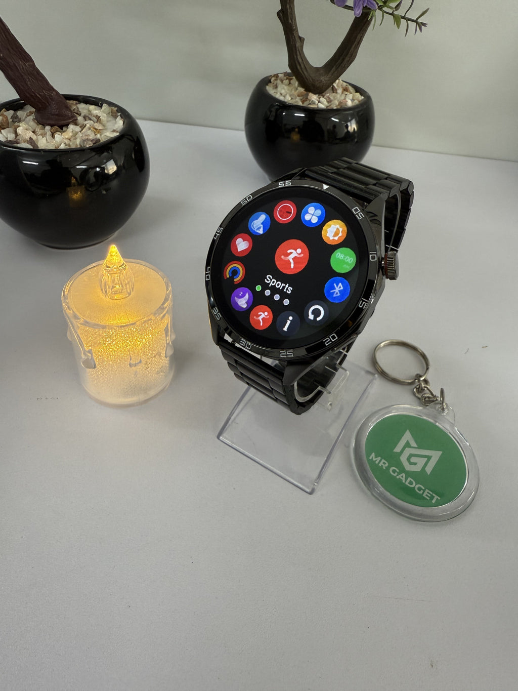 REVOLT GPS AMMOLED WATCH TITANEUM 2025 3RD GEN (ALLOW TO OPEN)