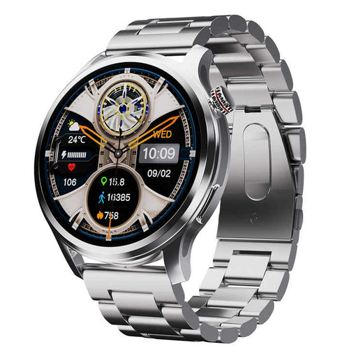 2.01″ 7in1 Ultra Smartwatch Bluetooth Calling Smartwatch, AI Voice Assistant, Metal Body with SpO2, Heart Rate Monitoring (7 Multicolor Straps)