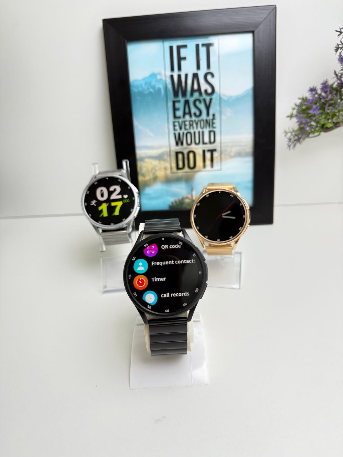 2.01″ 7in1 Ultra Smartwatch Bluetooth Calling Smartwatch, AI Voice Assistant, Metal Body with SpO2, Heart Rate Monitoring (7 Multicolor Straps)