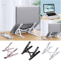 Portable Laptop Stand Adjustable Aluminum Holder for Desk & Travel
